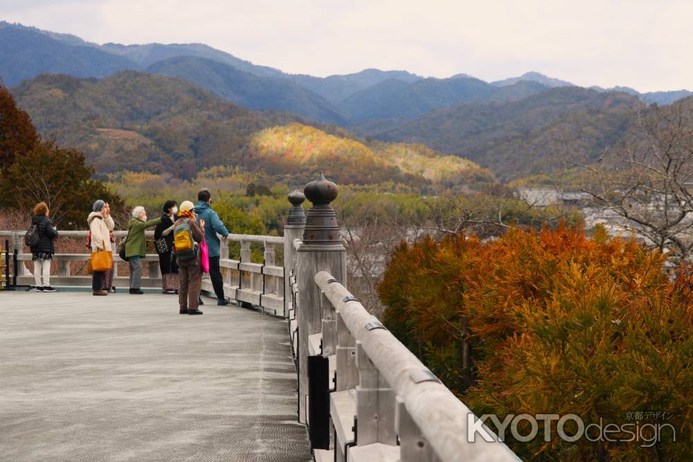 虚空蔵法輪寺からの眺望