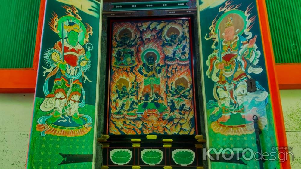 岩船寺　三重塔　御開扉②