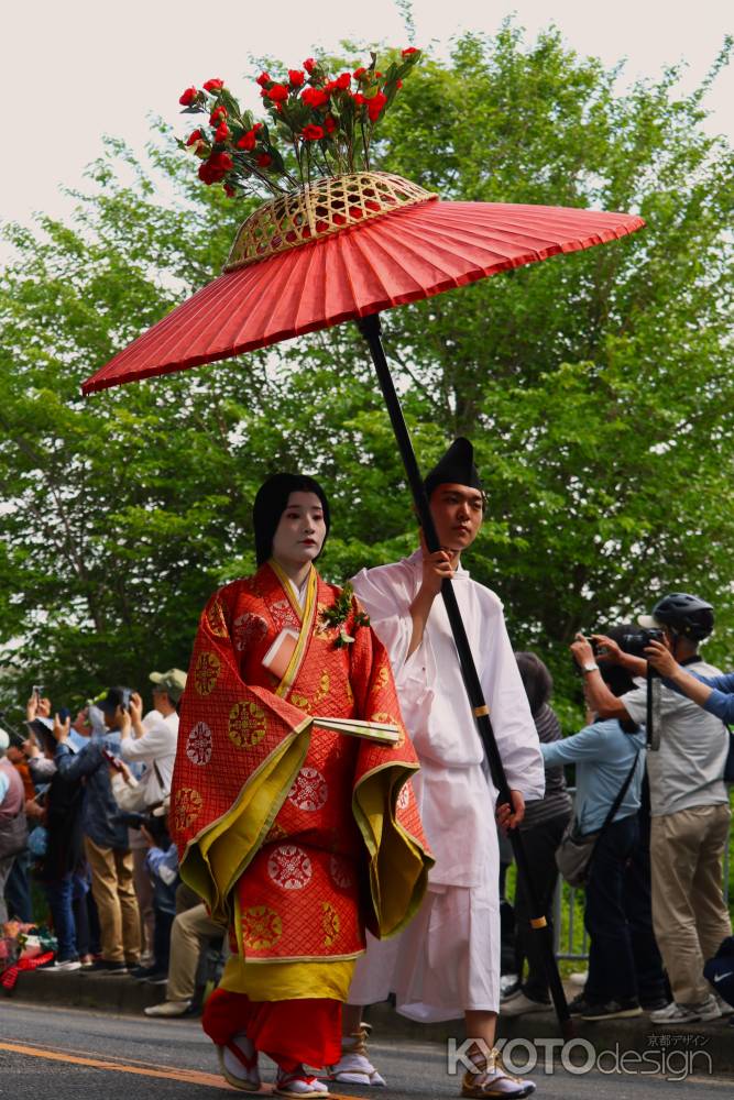 葵祭 斎王代列4