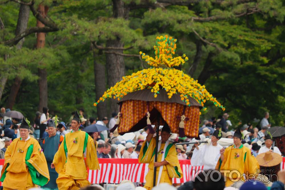 葵祭京都御苑 風流傘2