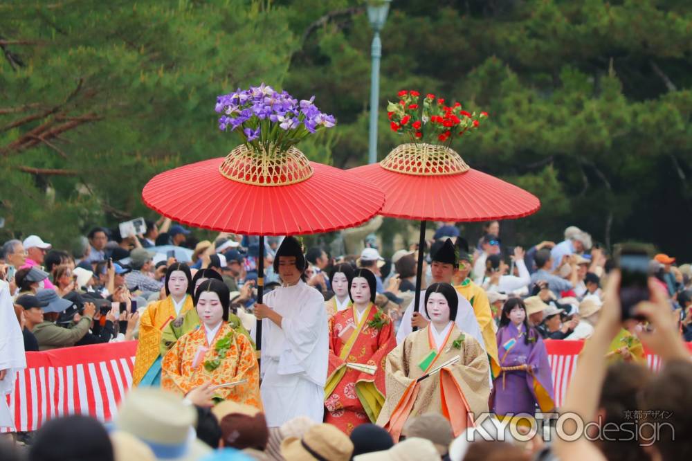 葵祭京都御苑 斎王代列