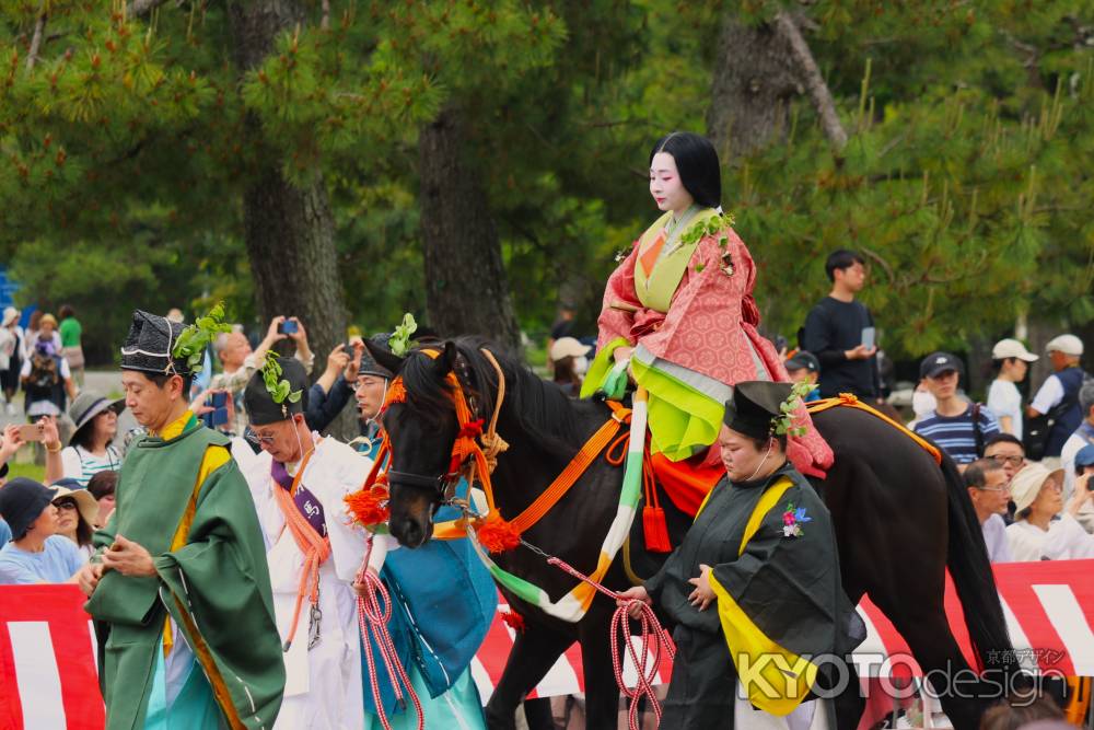 葵祭京都御苑 騎女2