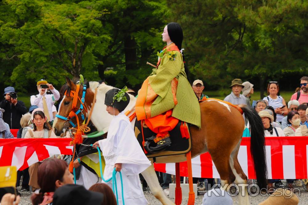 葵祭京都御苑 騎女3