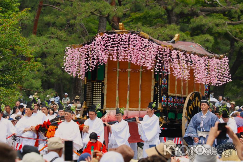 葵祭京都御苑 牛車