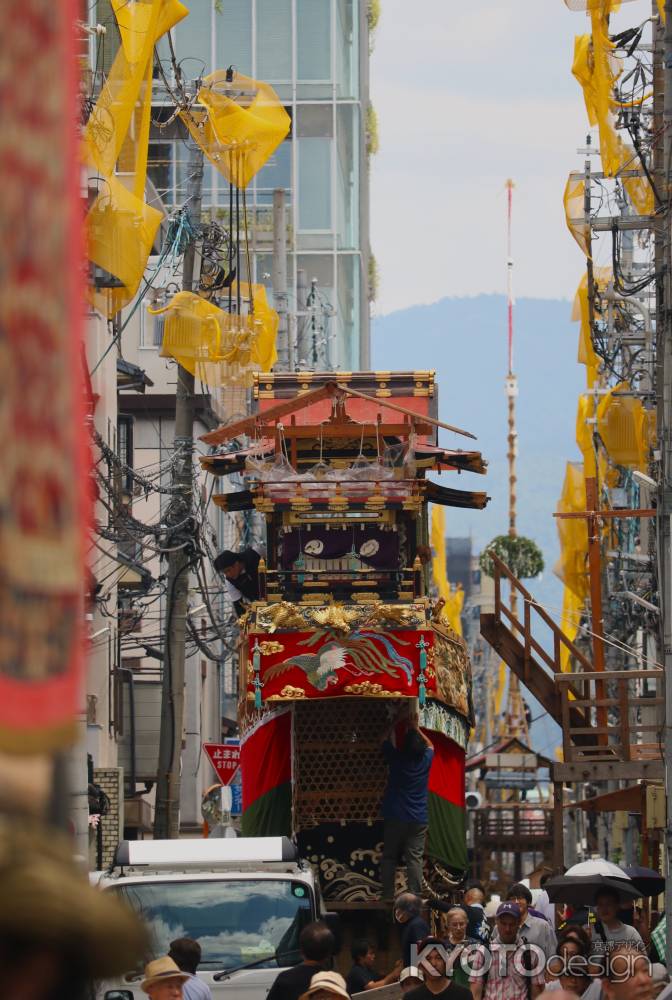 新町通三基の鉾