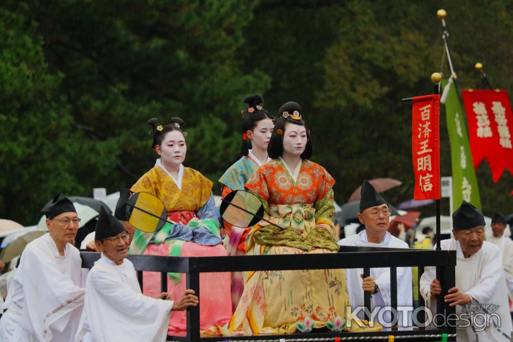 時代祭　平安時代婦人列