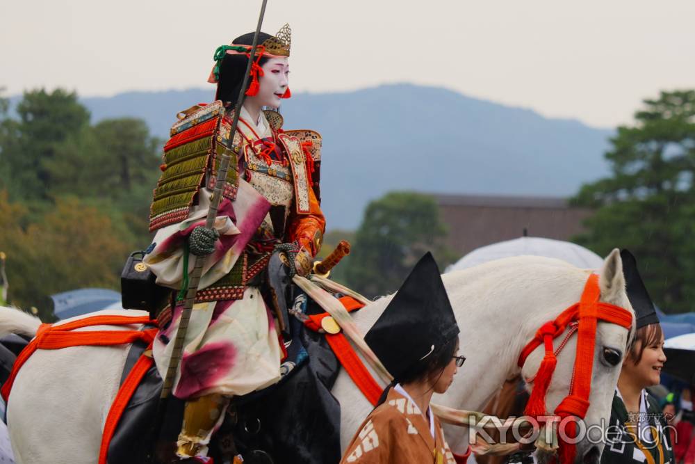 時代祭　凛々しい巴御前