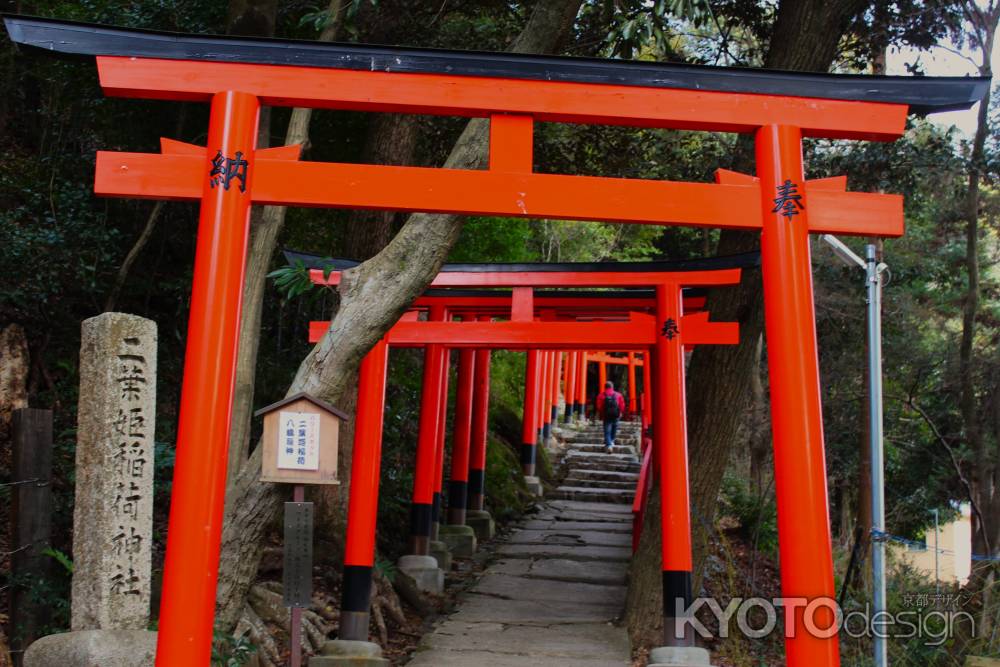 二葉姫稲荷神社　鳥居2