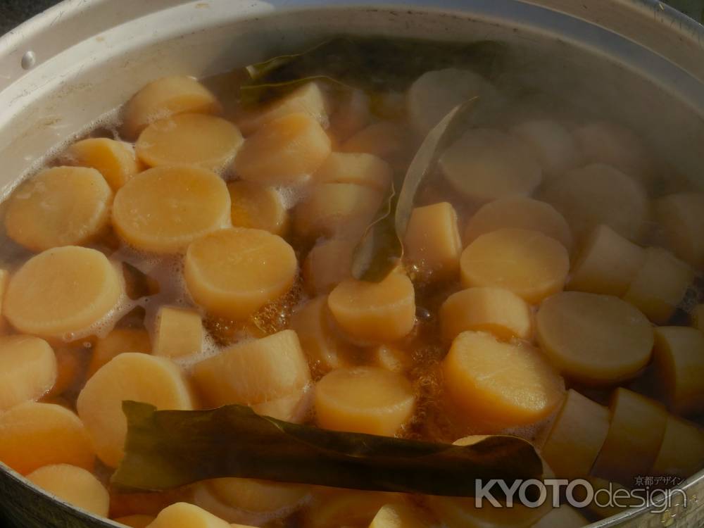 上賀茂神社　初詣 大根炊き