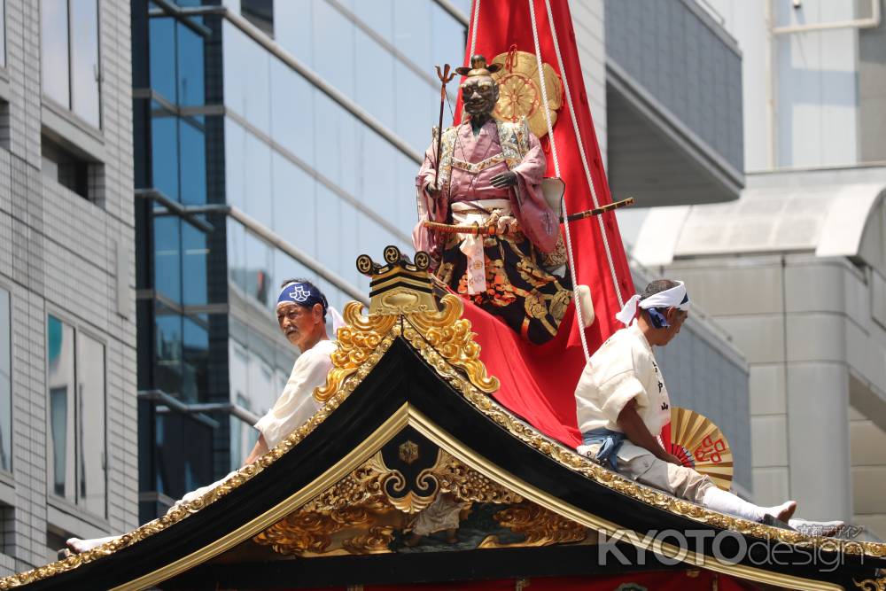 祇園祭　前祭り　岩戸山