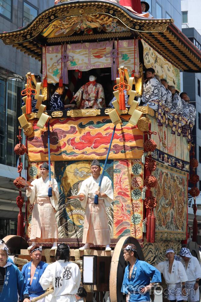 祇園祭　前祭り　菊水鉾
