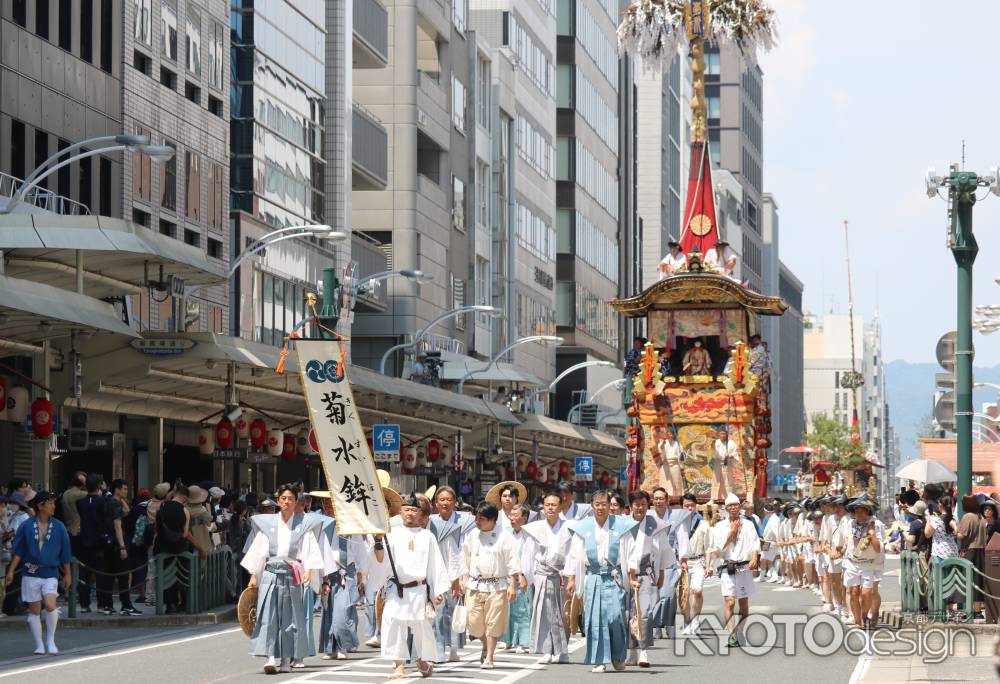 祇園祭　前祭り　菊水鉾