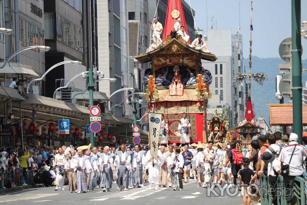 祇園祭　前祭り　月鉾