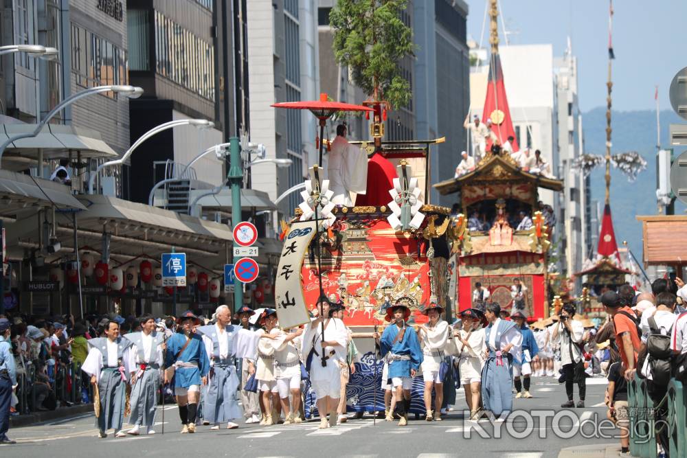 祇園祭　前祭り　太子山
