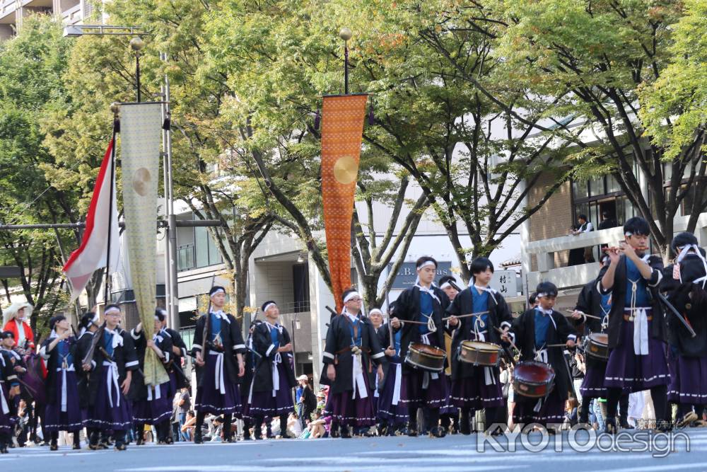 時代祭り　維新勤王隊列