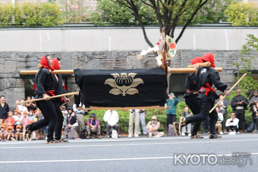 時代祭り　徳川城使上洛列　長持