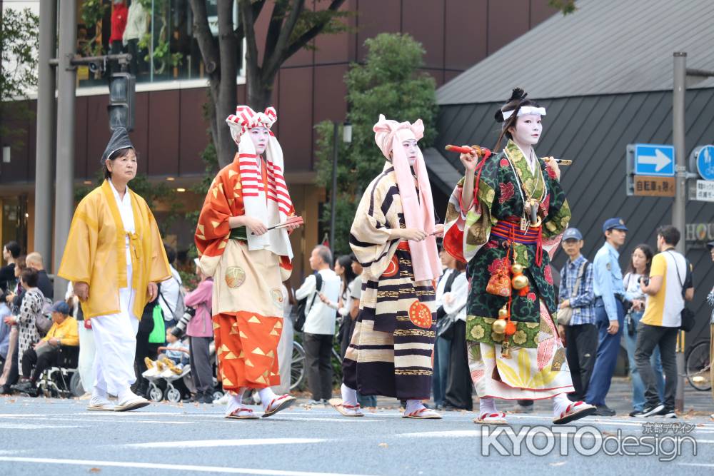 時代祭り　江戸時代夫人列　出雲阿国
