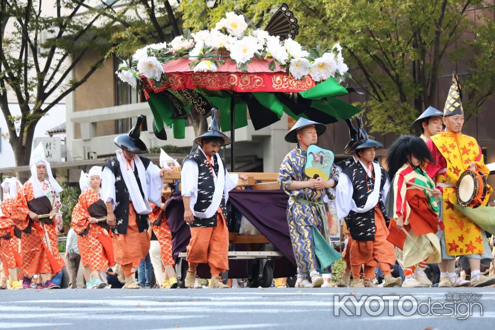 時代祭り　室町時代　室町洛中風俗列