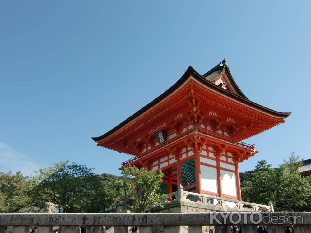 清水寺　仁王門2