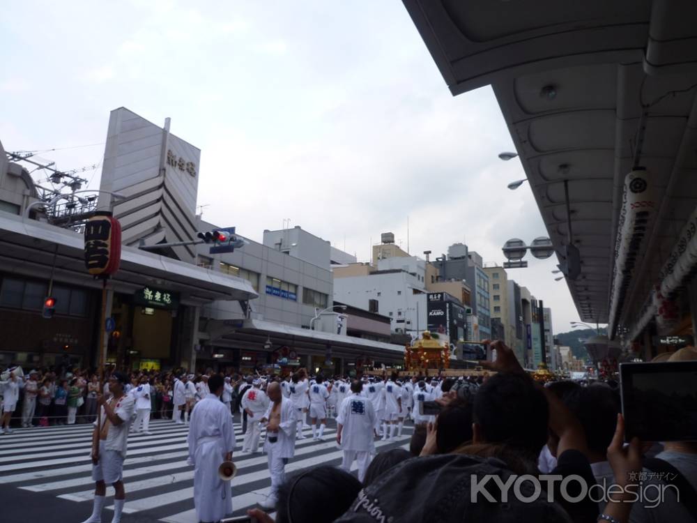 祇園祭　還幸祭出発