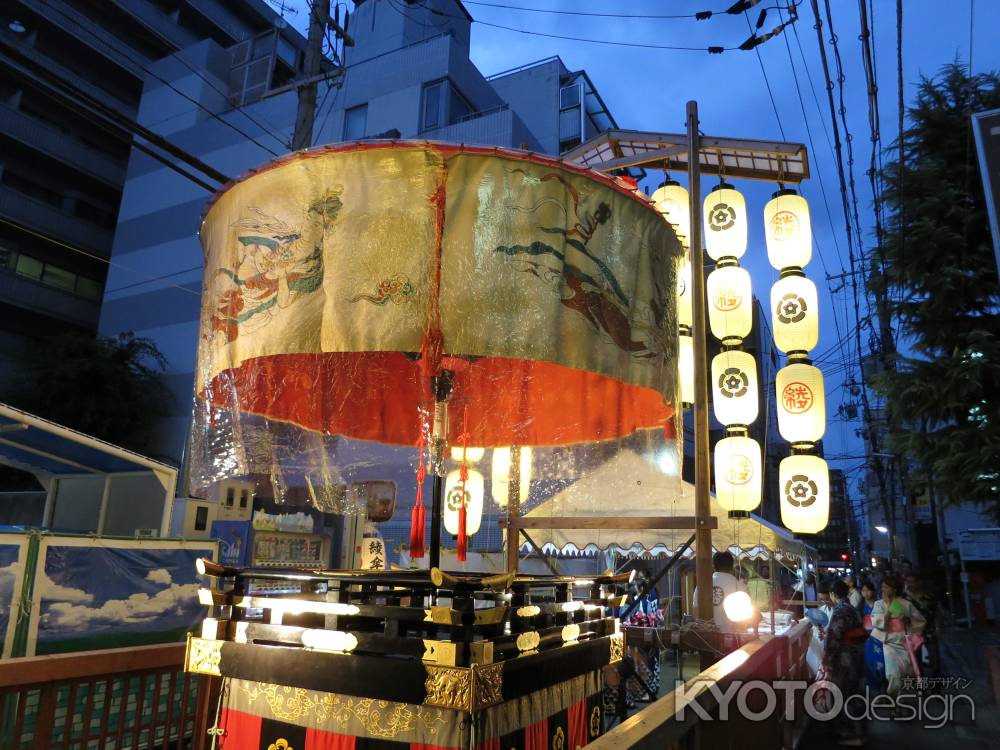 祇園祭2014綾傘鉾②