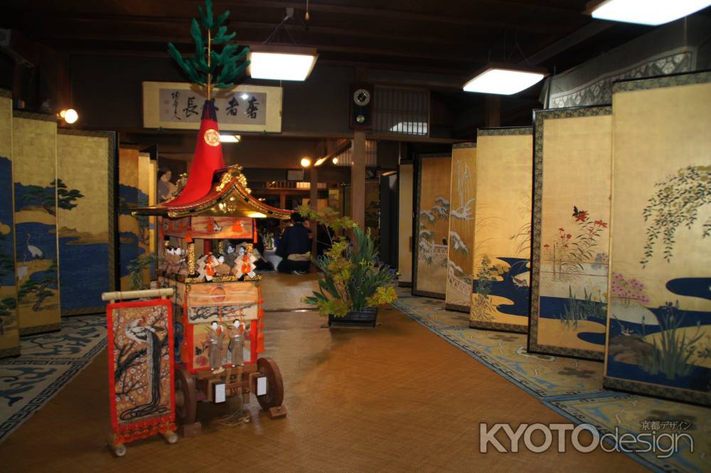 祇園祭2014 宵山飾り　藤井絞③