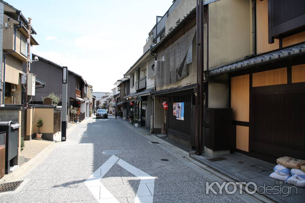 上七軒 花街の街並⑦