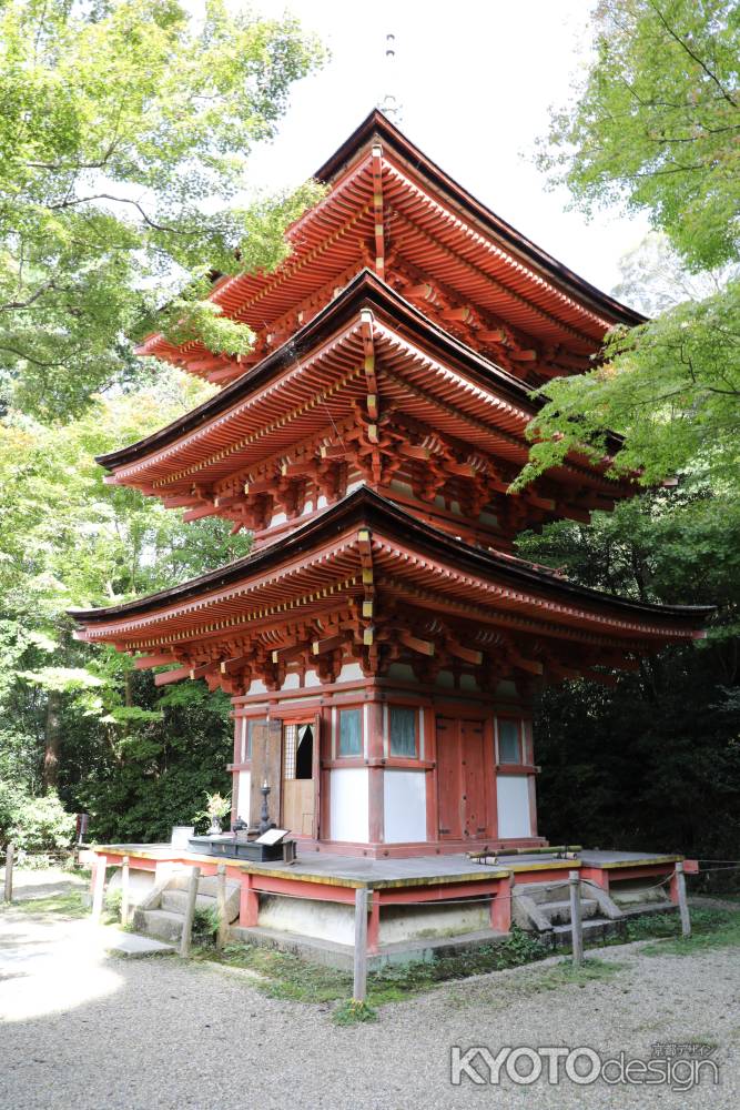 浄瑠璃寺 三重塔 4