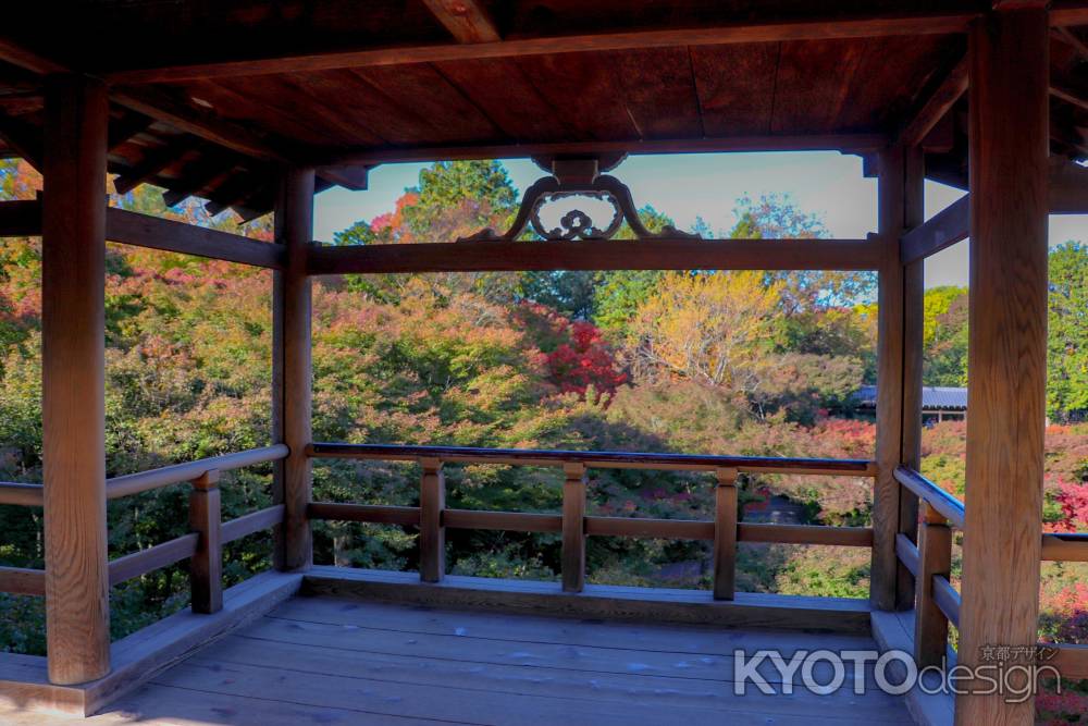 東福寺　通天橋から望む