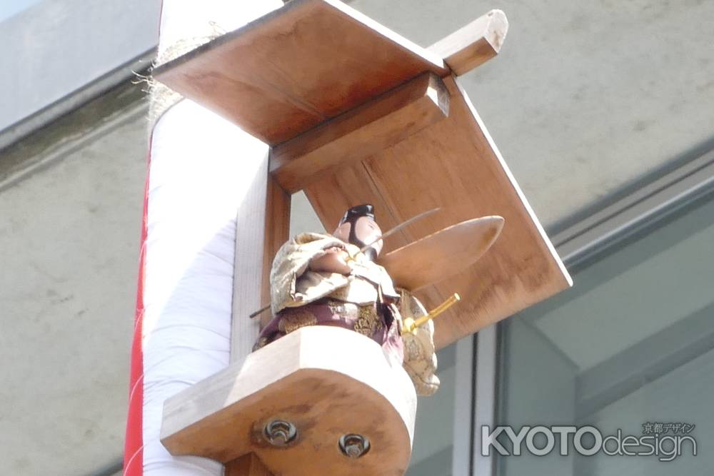 祇園祭　山鉾建て