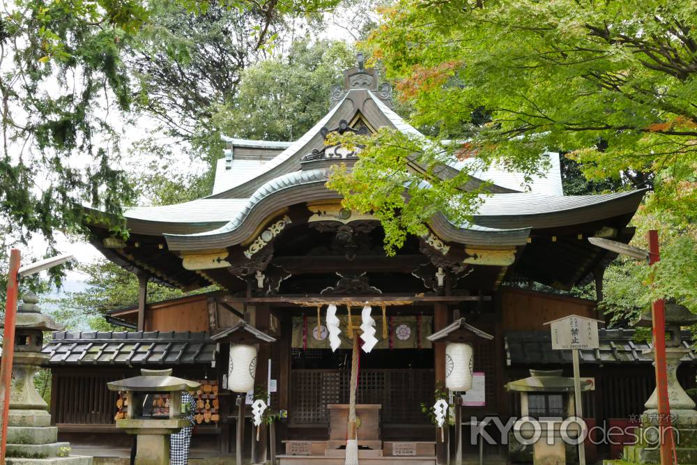 粟田神社 本殿