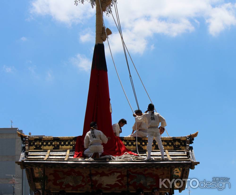 祇園祭2012 屋根方