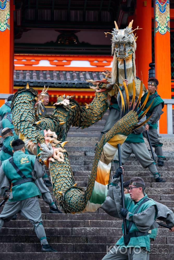 清水寺　青龍会の行道　6
