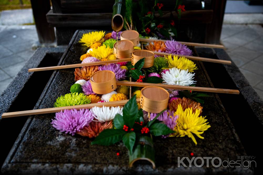 勝林寺　花手水　2