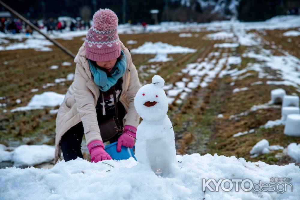 美山かやぶきの里　雪灯廊　3