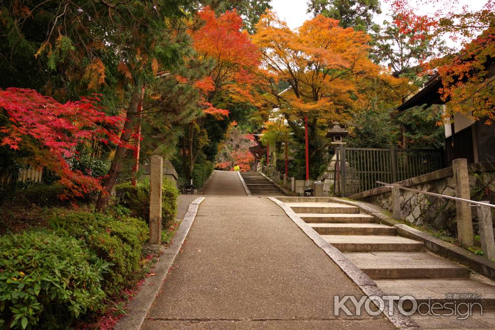 粟田神社の紅葉