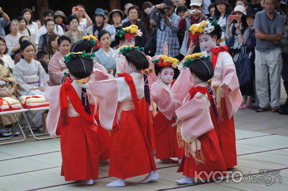 ずいき祭の御田舞