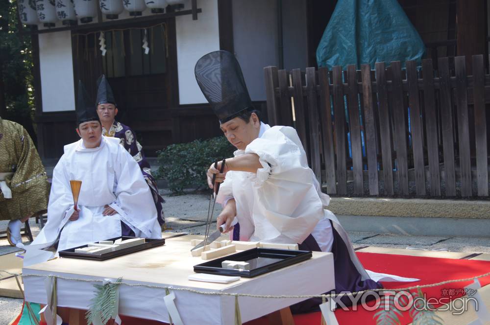 岡崎神社氏子大祭（庖丁式）