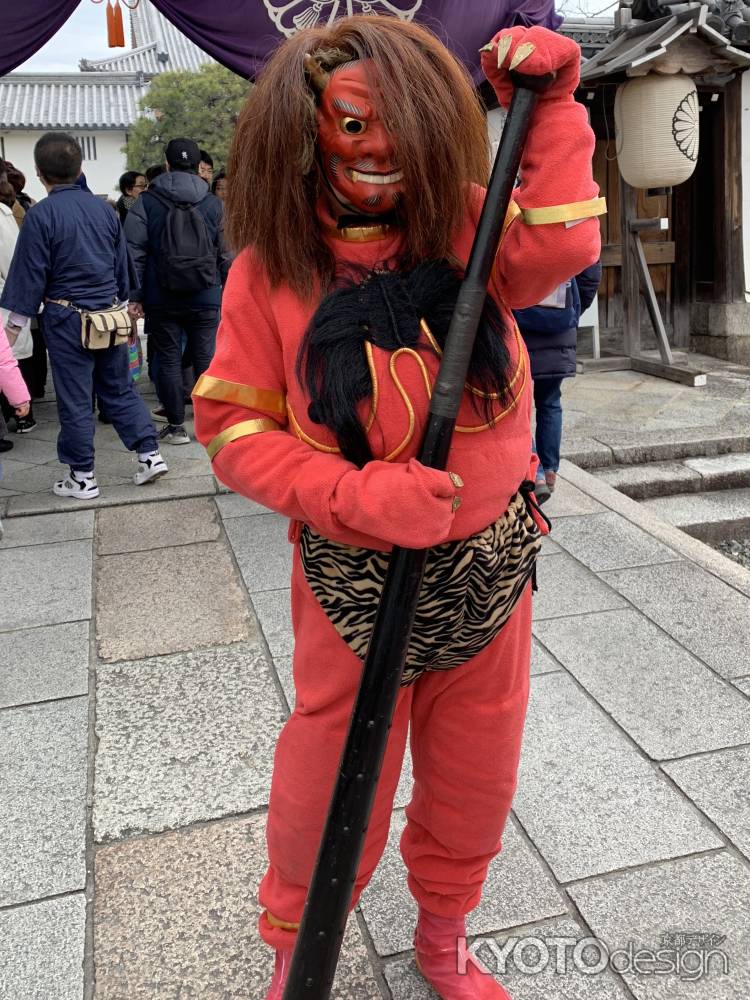 節分の赤鬼