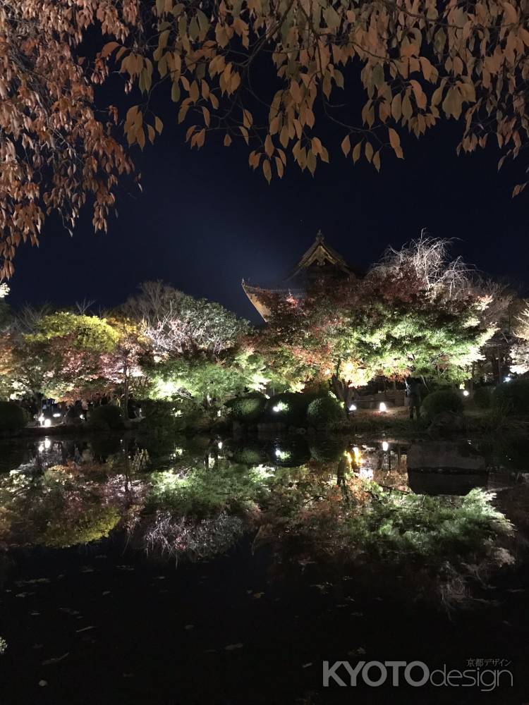 2018 東寺ライトアップ2