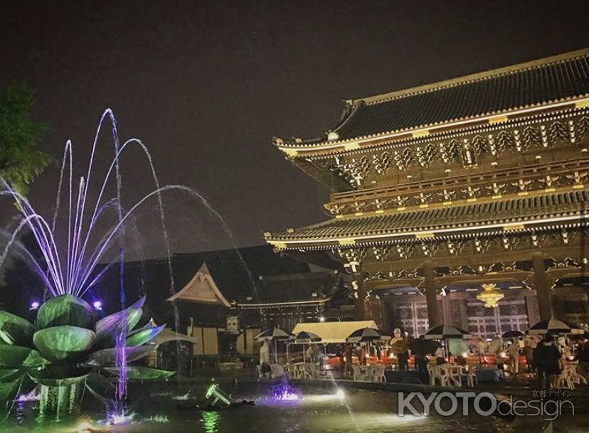 2019 東本願寺ライトアップ