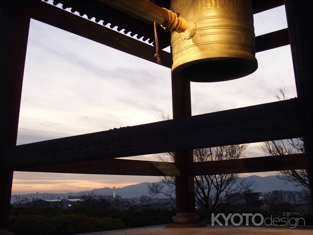 2019　冬　高台寺鐘楼　2