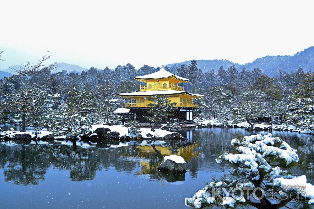 雪の金閣