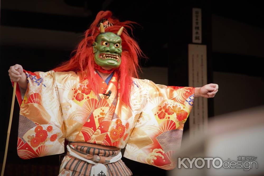 古式鬼追いの儀　2023　青鬼