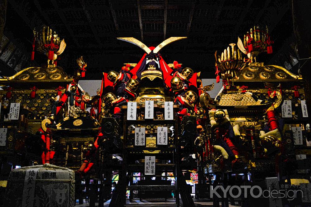 宵宮の御神輿