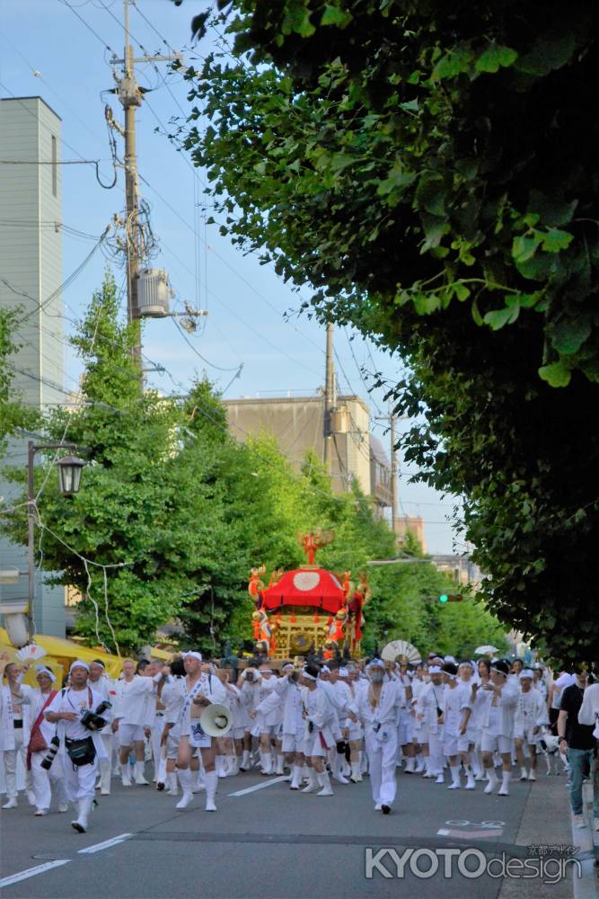 緑の並木道　ホイっと！ホイっと！