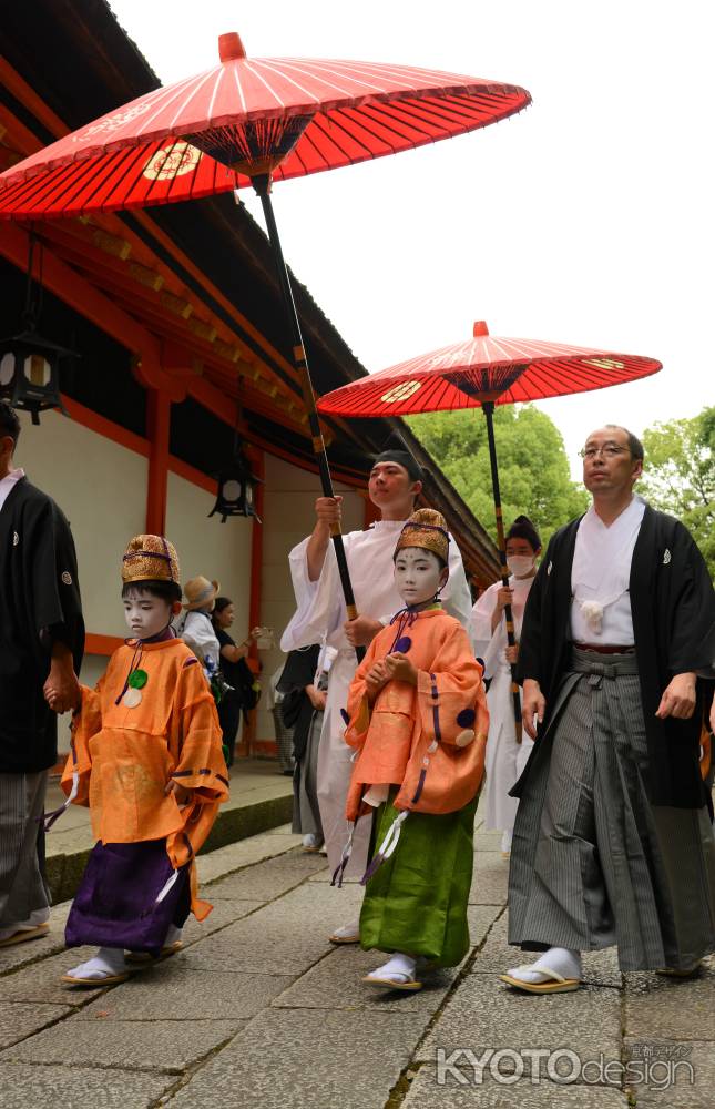 祇園祭　綾傘鉾　社参の儀　2023