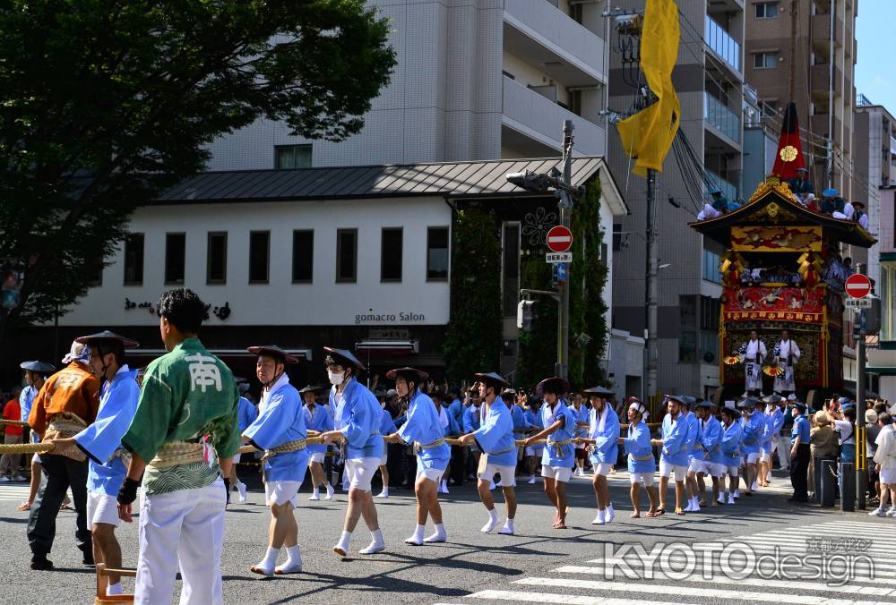 南観音山　曳き手さん達