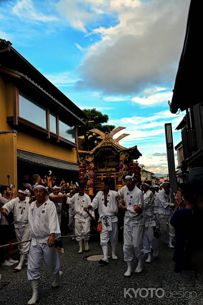 ずいき祭　ホイっとホイっと