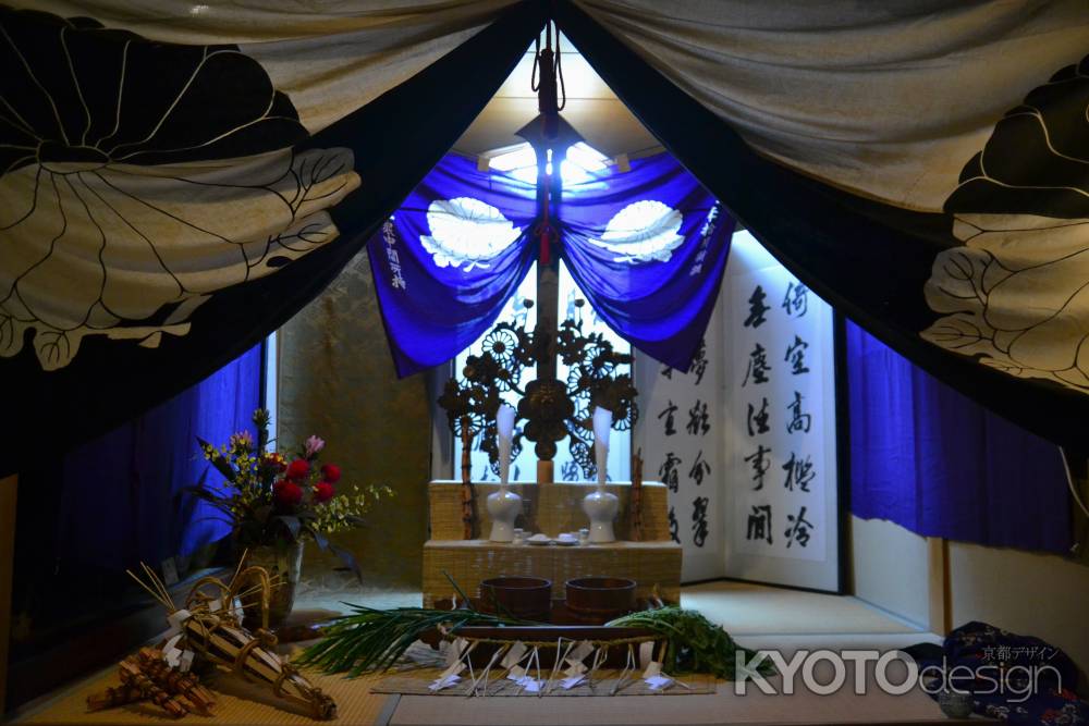 鞍馬の火祭　剣鉾